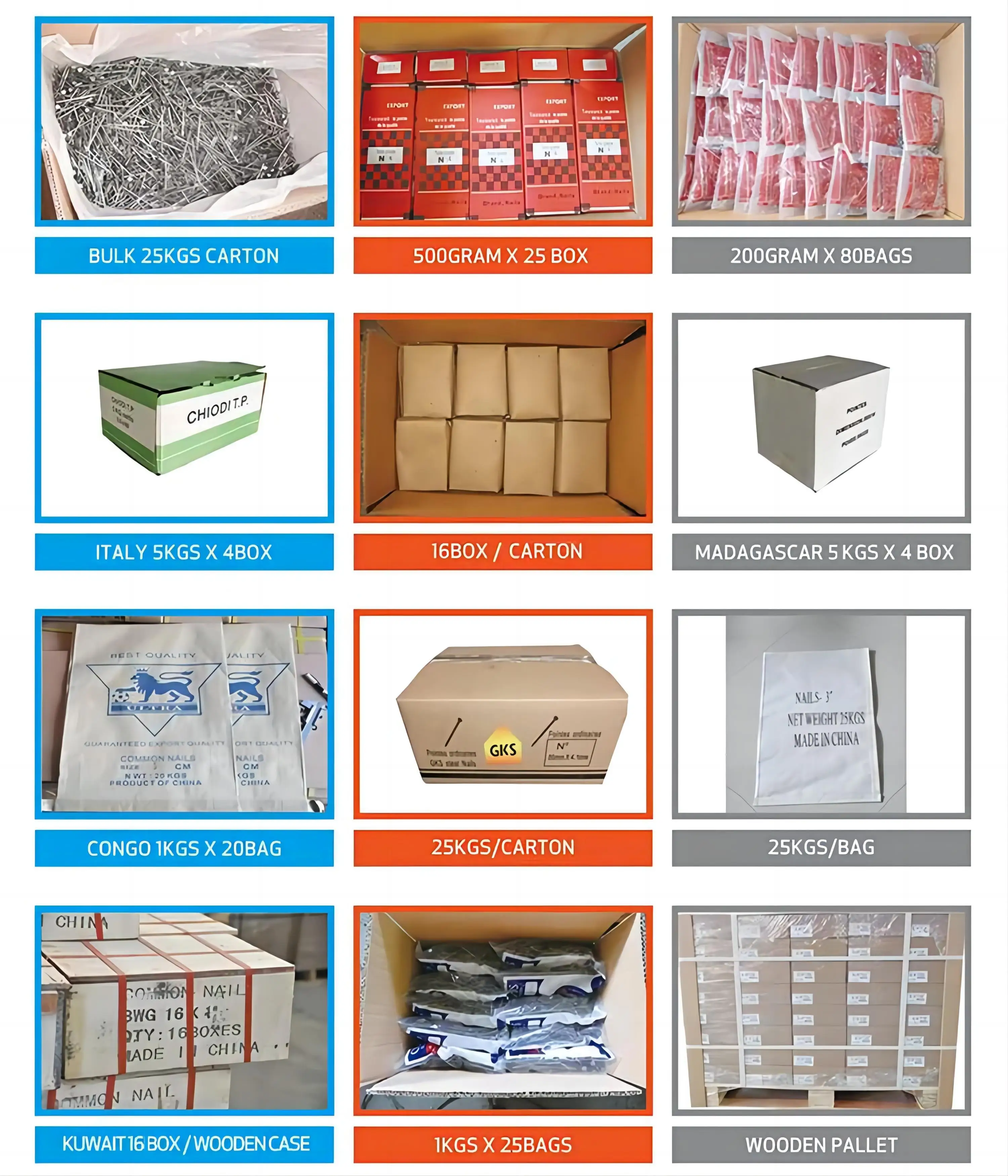 Low Carbon Steel Iron Nail Polish 1006 1008 Grade Factory Price Wood Nails Manufacturer 10cm Common Nail