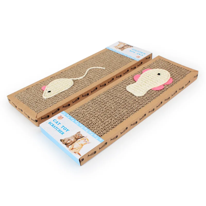 Когтеточка Sisal из гофрированной бумаги кошачья мята картонная игрушка для домашних