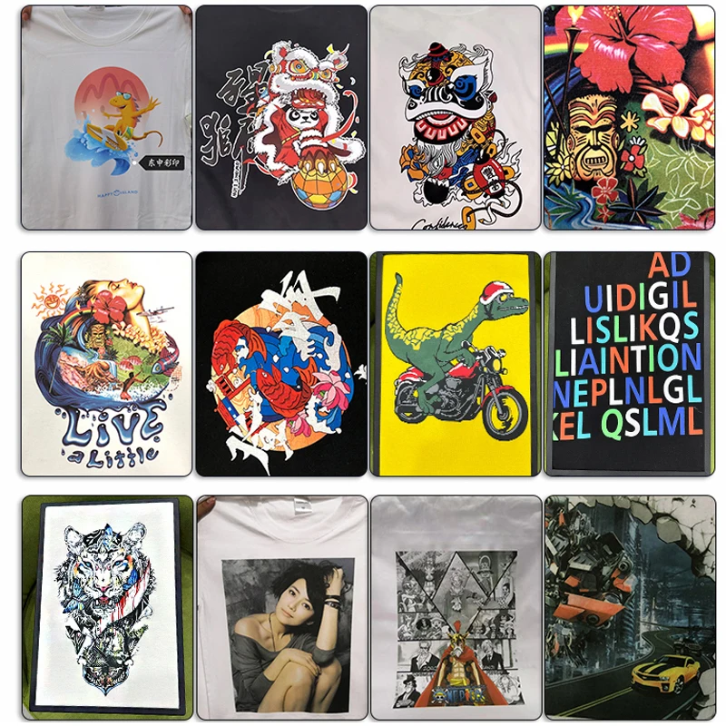 DOMSEM Professional Dual Pallets 6560 industrial Clothes Printing Machine Dtg T-shirt Printer For Sale