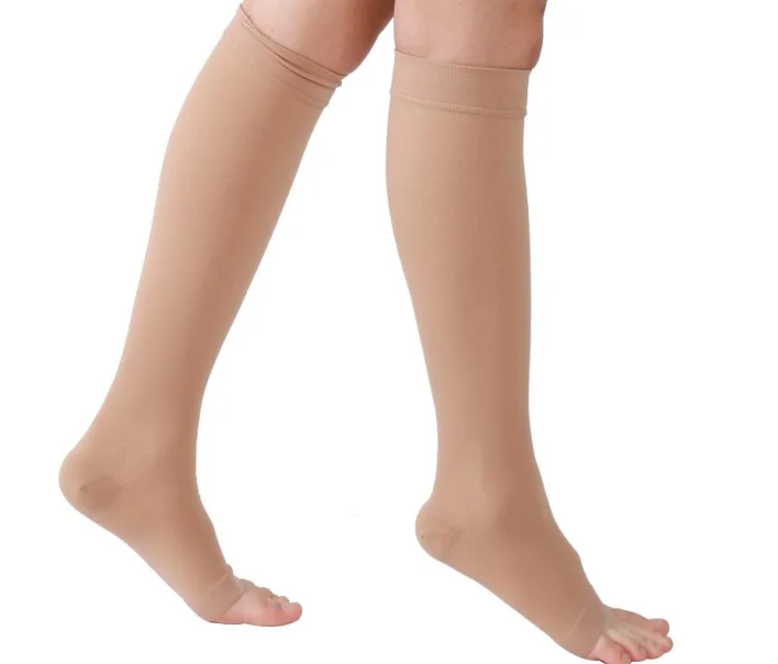 Compression Socks for Women Circulation 8-15mmHg Sheer Knee High Compression Stockings for Swelling, Arthritis, Varicose Veins