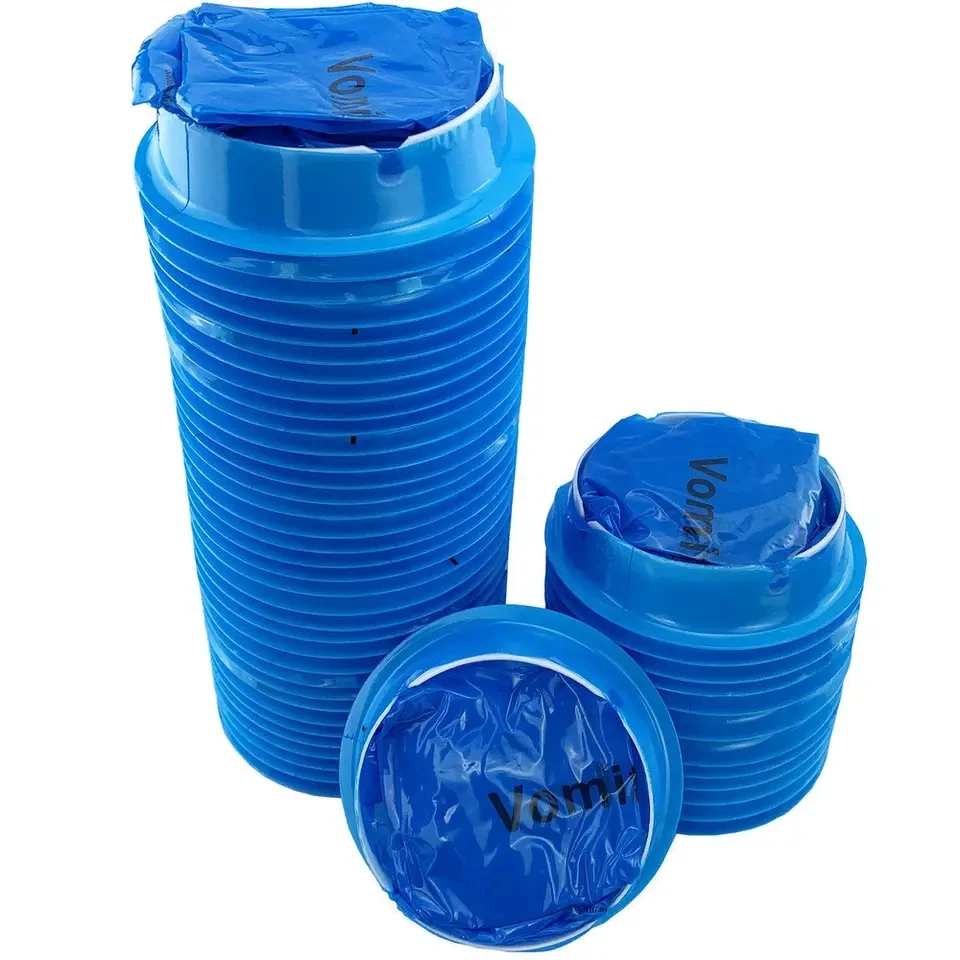 Wholesale Disposable Medical Travel Airplane Plastic Emesis Vomit Bag