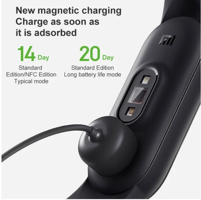  Глобальная версия оригинальный фитнес-Браслет Смарт-браслет Mi Band 5 Смарт-часы для