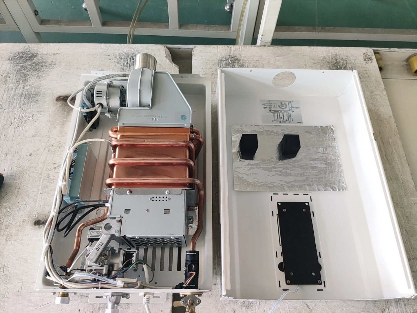 4kw-8.5kw бытовой водонагреватель газовый гейзер электрические нагреватели настенные газовые/электрические водонагреватели мгновенные