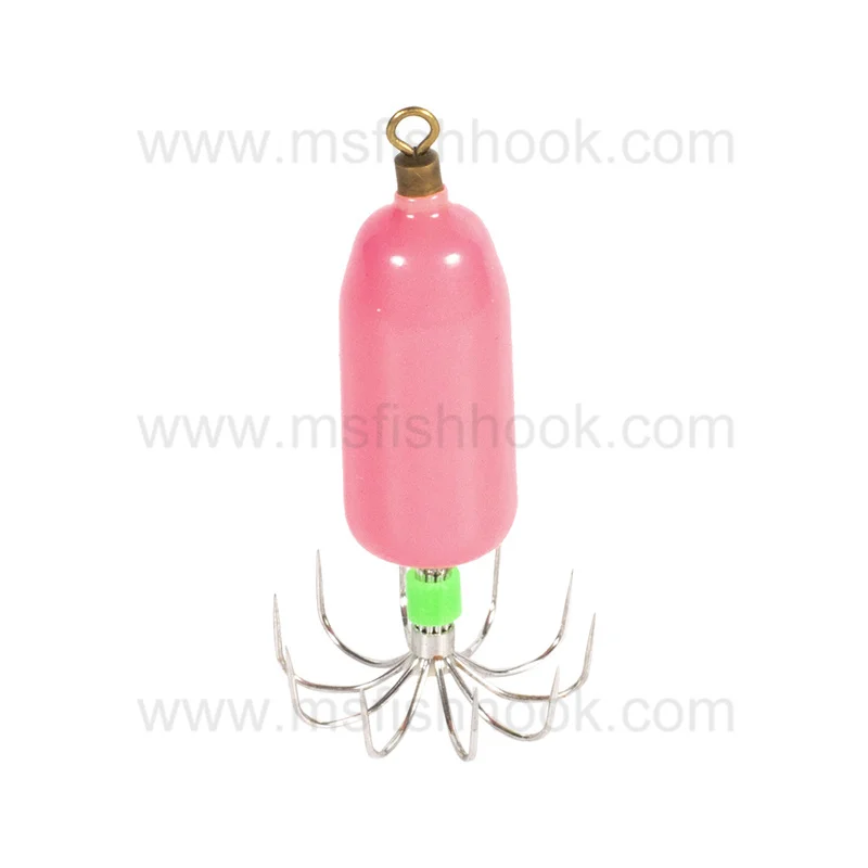2021 popular 50g  Occlaw squid hook  luminous  ball  sea fishing lures  six eight claws twelve 6 8 10 claws