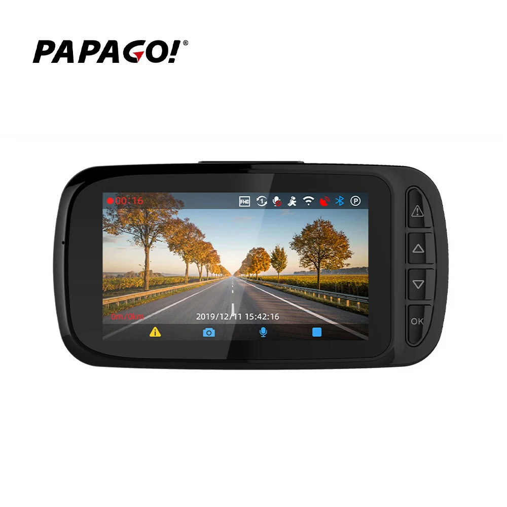 Design Popular PAPAGO D5 Dash Cam Real 4K UHD Wifi Car DVR Dash Cam 3.0 Inch
