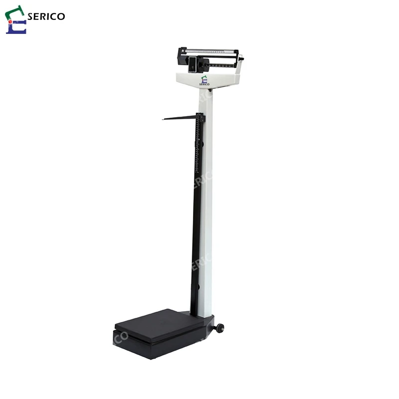 SERICO 200KG Square Column Double Beam Balance Weighting Scales Body Scale Model RGT-200 With Height Ruler
