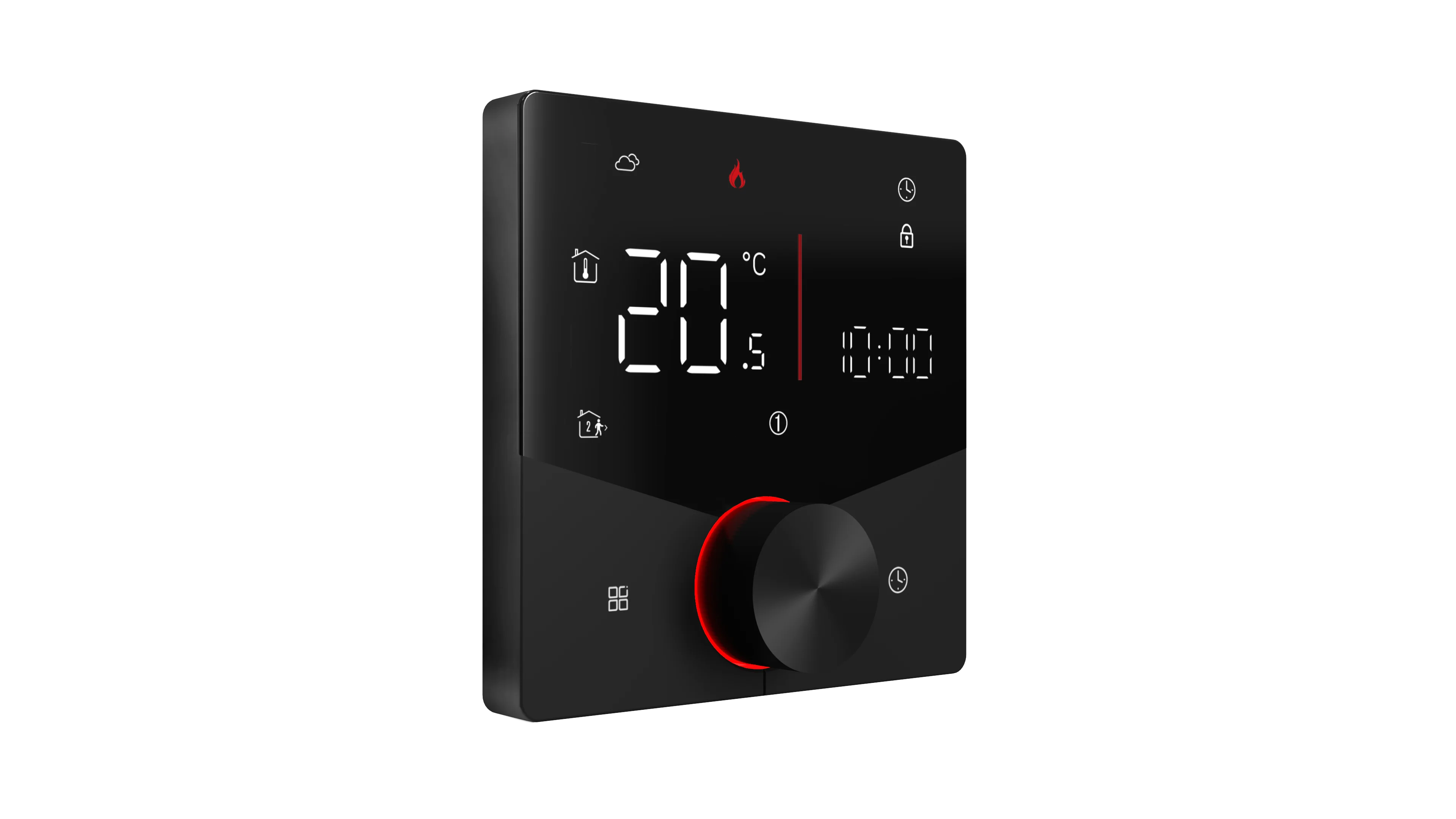 Умный дом Tuya 2 трубы 4 Modbus программируемый цифровой термостат для отопления помещения регулятор температуры