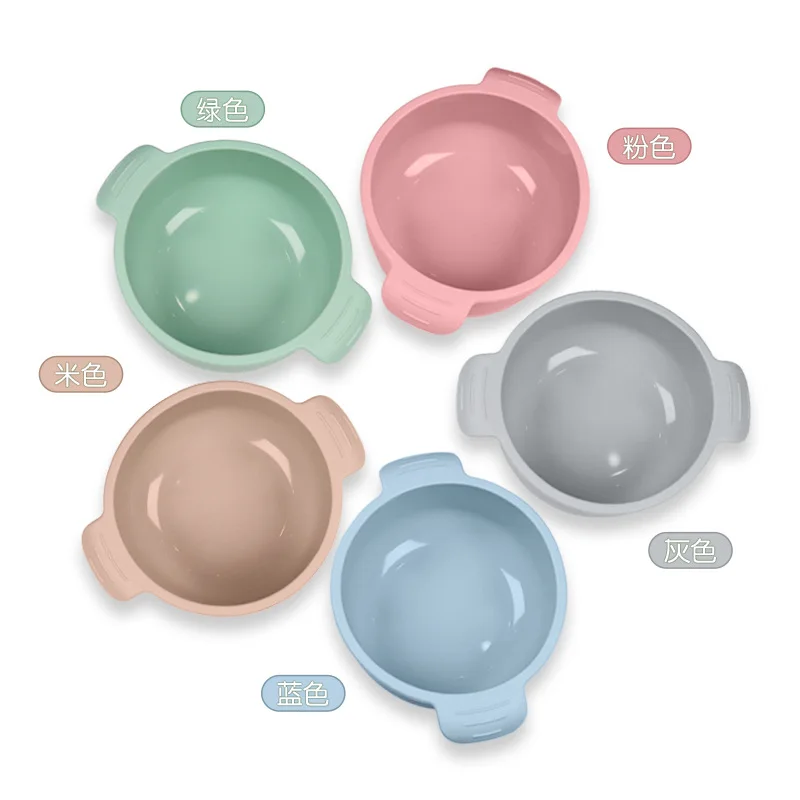 Silicone pet dog cat bowl outdoor portable drinking water bowl hanging dog food drinking water bowl