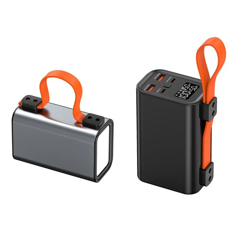 M3 30000mah 100W PD Super Fast Recharge 5V 3A /9V 3A/ 12V 3A /20V 5A Portable Power Bank for Phone with LED Torch  Function