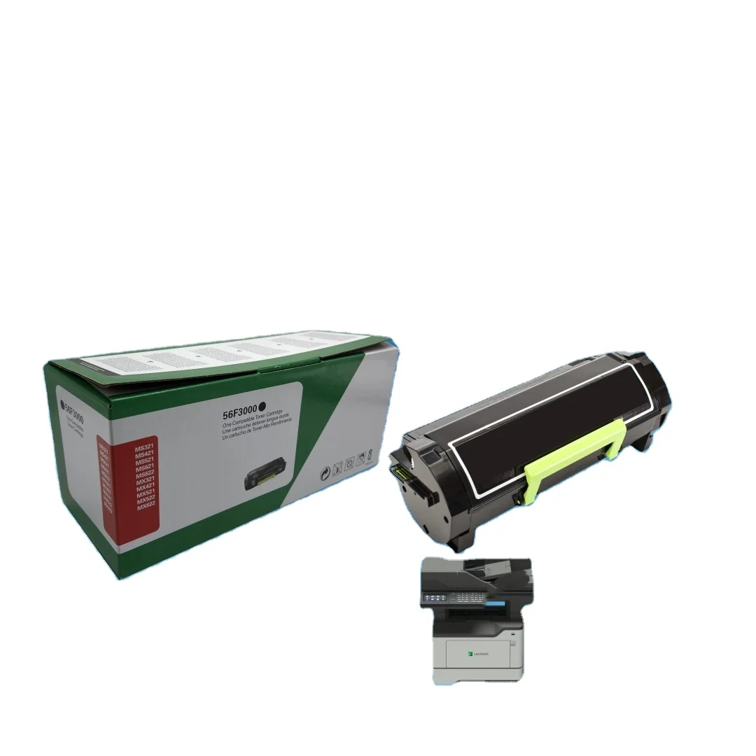Compatible Toner cartridge 56F3H0E 56F3000 for Lexmark MS321 MS421 MS521 MS621 MS622 MX321 MX521