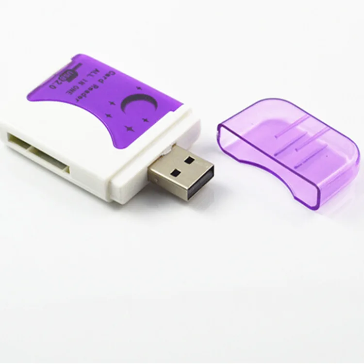 USB 2,0 4 в 1 мульти картридер и записывающее устройство