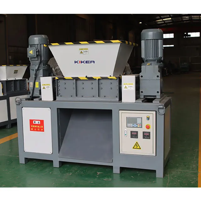 The cheapest dual-axis shredder plastic scrap metal crusher used cars shell shredder scrap metal shredder
