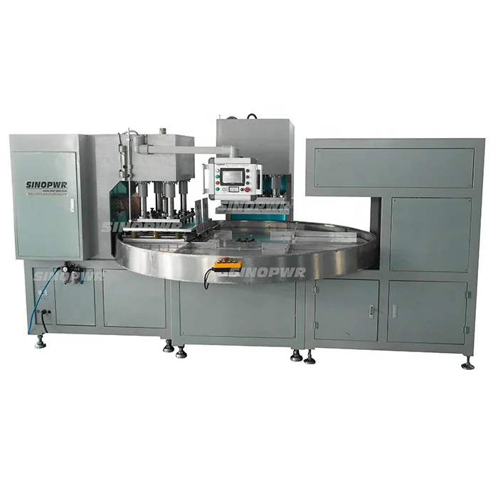 Food cylinder packaging box high frequency welding machine