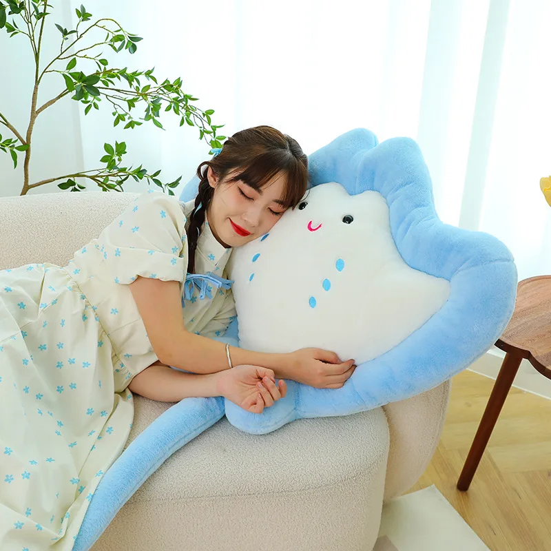 New Arrival Unisex Devil Fish Stuffed Toy Cute Plush Bear Large Doll Pillow Sleep Gift for Girls Mesh Lining for Parties