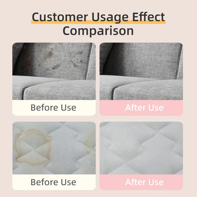 Special Eco-Friendly Dry Cleaning Agent for Water-Free Carpet Mattress Gel-Shaped Fabric Sofa & Wet Clothing Cleaner