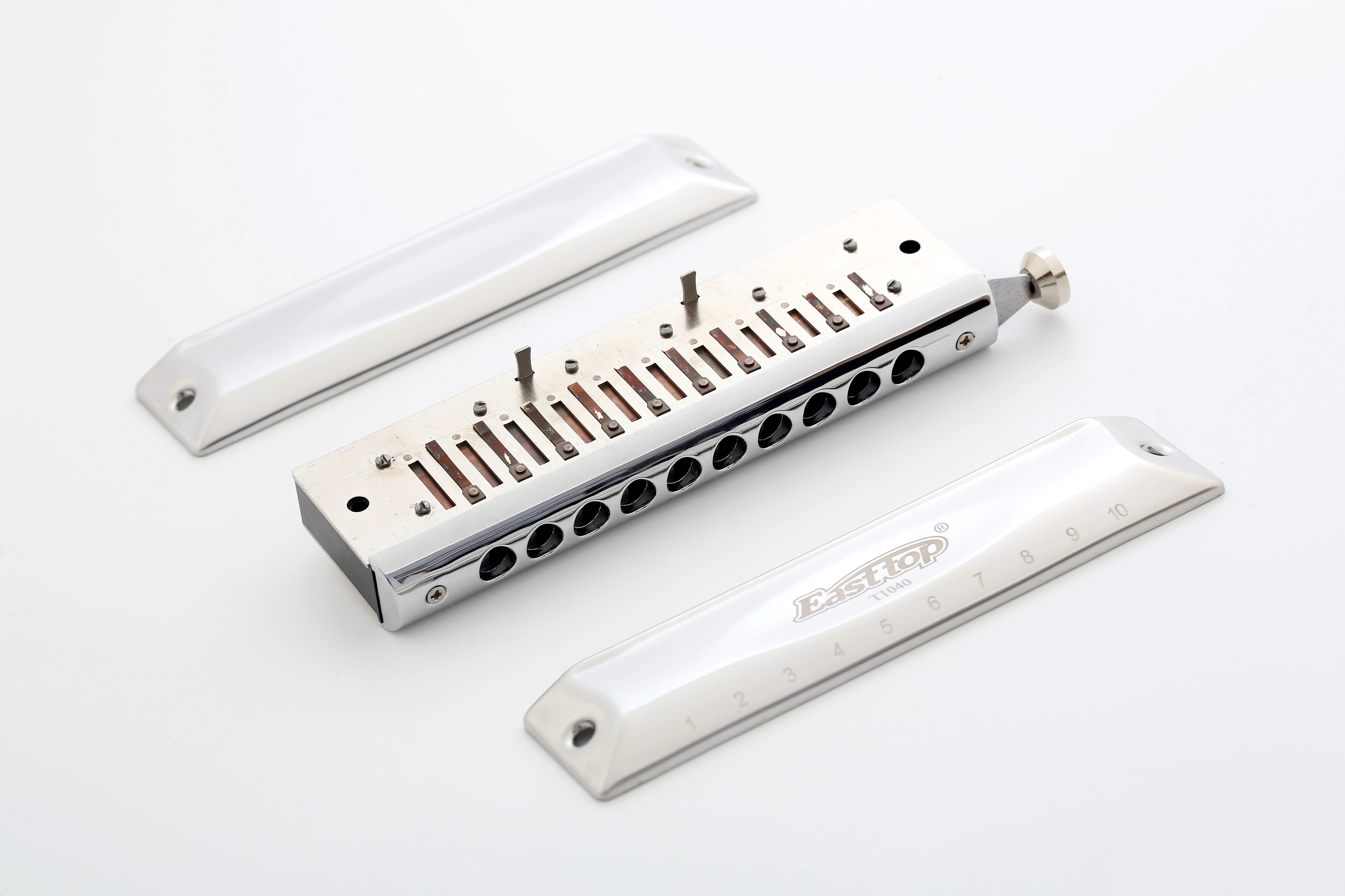 EASTTOP T10-40 10 отверстий, Хроматическая гармоника, дешевая гармоника для продажи