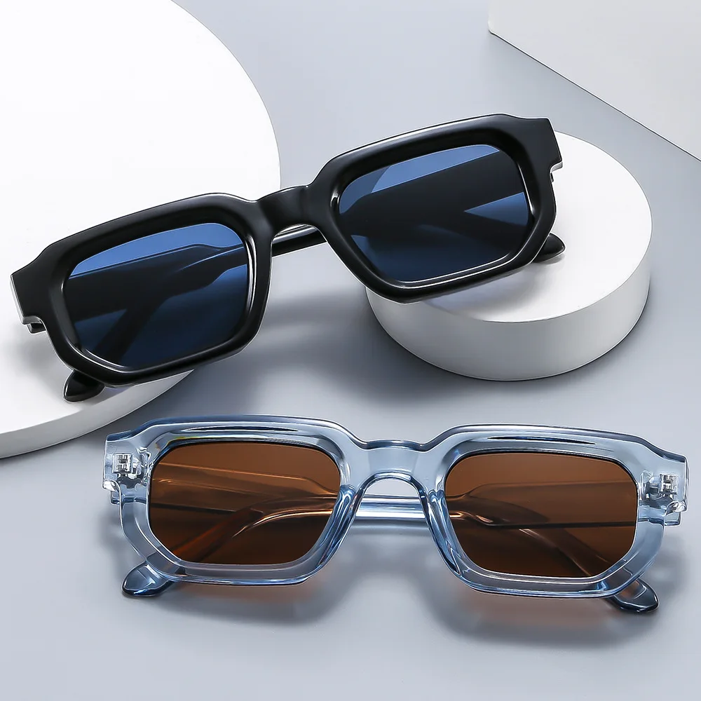 2024 Custom logo Specs Men Thick Frame Luxury Branded Sunglasses Black Frames Glasses Reading Sunglasses For Menpecs For Men