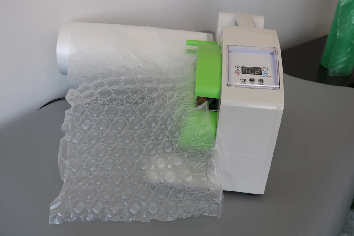 Компактная Высокоэффективная машина для надувной оберточной пленки, машина для наполнения воздушной пленкой