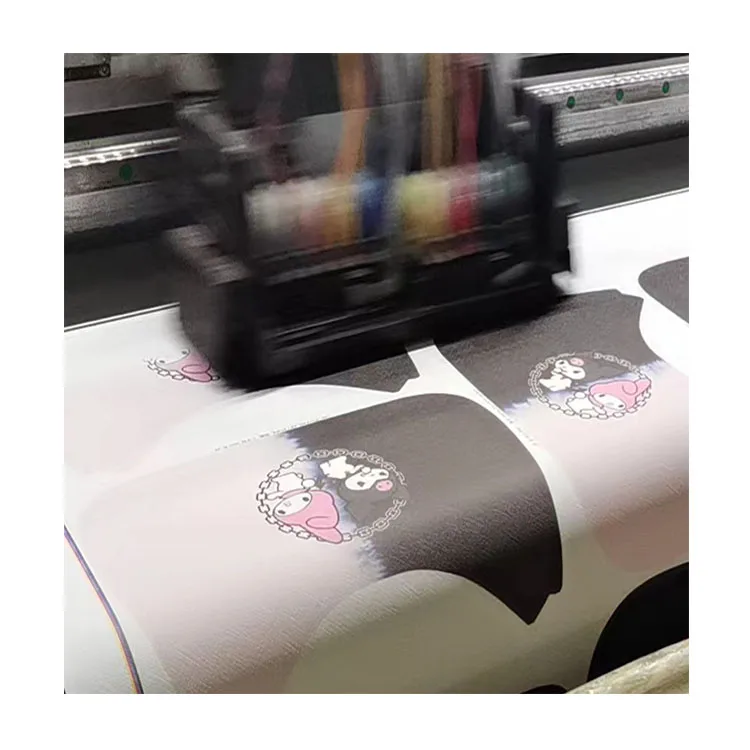 Low MOQ PVC PU Custom 3D /UV Digital Printing Artificial Synthetic Vinyl Leather Fabric For Making Handbags DIY Sewing Material