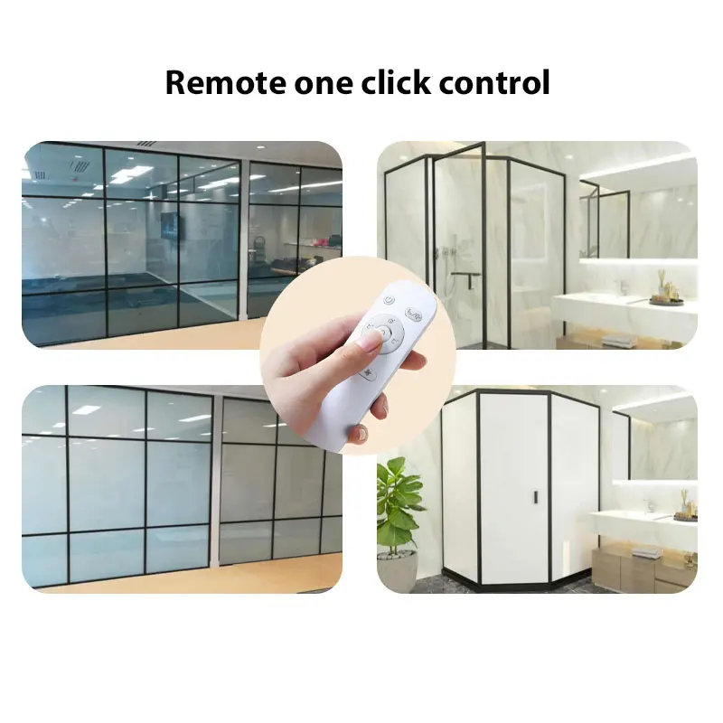 Pdlc Film Smart Glass Window Pdlc Wholesale Electrochromic Film Smart Tint Window Electric Sun Smart Home Aluminio Smart Film