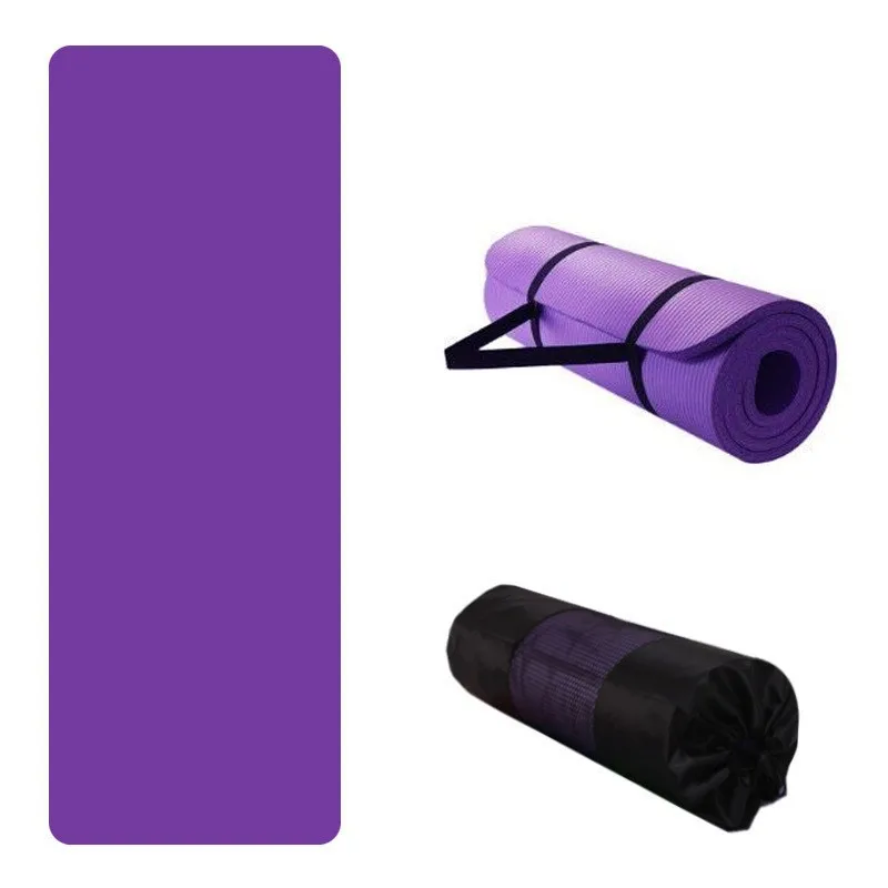 Hot Sale Bulk Gym Sports Workout mat 2 Person 10mm Gymnastics Durable Thick Yoga mat for Pilates Fitness Exercise