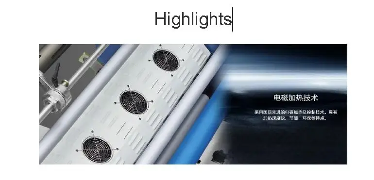 Automatic high speed  Laminating Machine for the factory  VKDSW-1200G