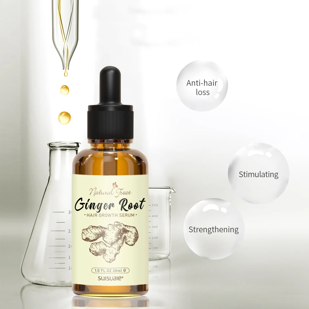 OCCA Private Label 100% Natural Formula Wholesale Nourishing Scalp Elixirs Hair Care Loss Treatment Hair Growth Oil Serum