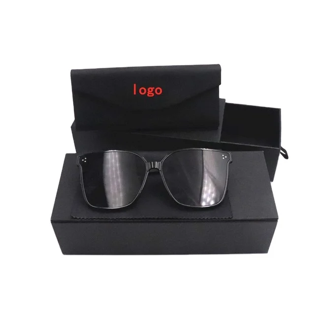 Fashion sunglasses packing eyeglass case for sun glasses box and bag full set of glasses packaging