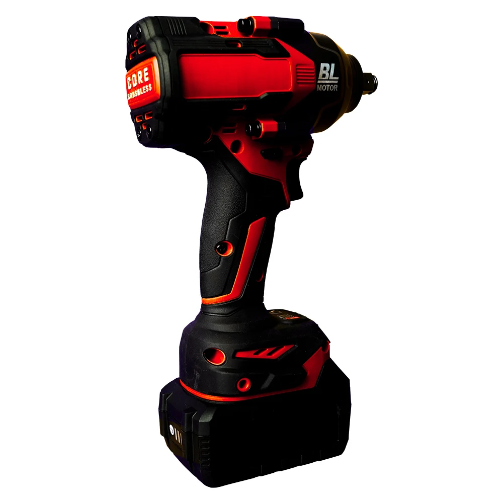 High Torque Power Tools Lithium Battery  Charger Cordless Electric Impact Wrench