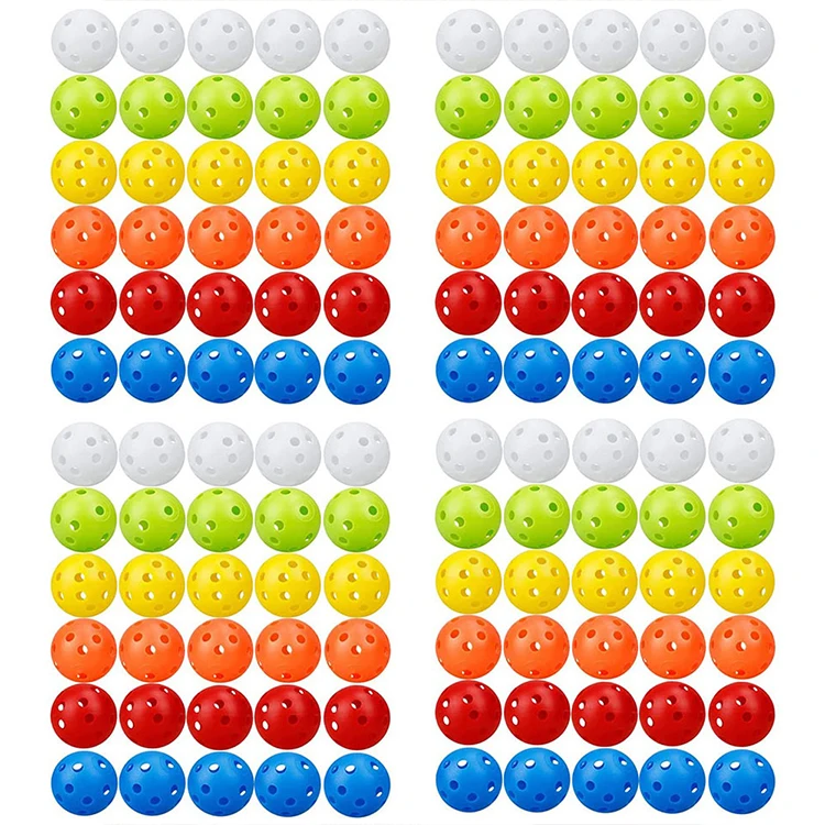 Standard Size 40 Holes Cheap Custom Pickleball Ballsballs Outdoor Indoor Pickleball Balls Pickleball Ball