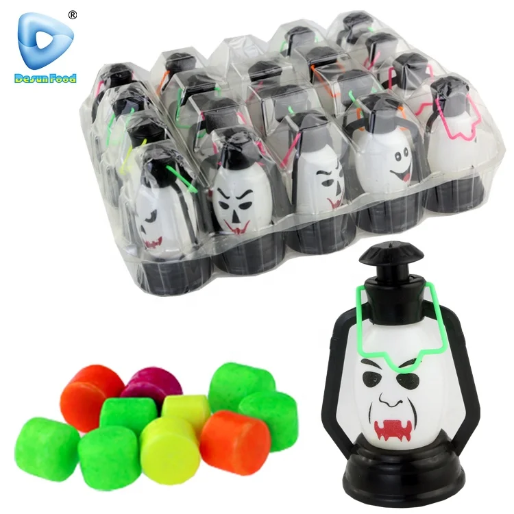 Лидер продаж забавный пластиковый фонарь для Хэллоуина световая игрушка детей конфет