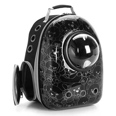 Настраиваемый Прозрачный чехол для переноски домашних животных из мультфильма