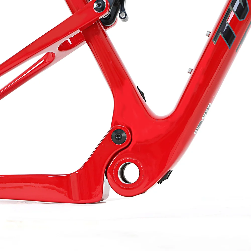 
Twitter bike frame full suspension carbon fiber mountain bike frame suspension 27.5 29 inch XC-Lever Inner-Cables 