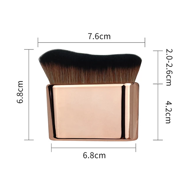 Custom Box Self Tanner Cream Bronzer Brush Self Tanning Applicator Brush Foundation Body Makeup Powder Brush With Private LOGO