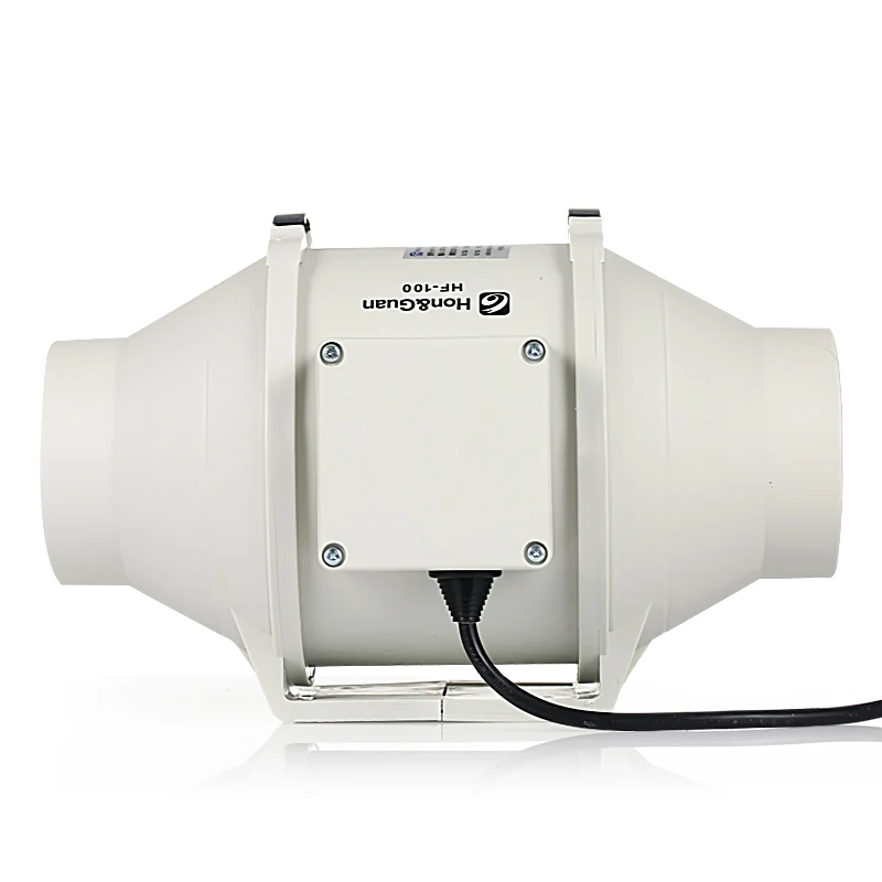 Зеленый дом/Гидропоника смешанный потоковый канальный вентилятор 100/125/150/200 мм Оборудование для гидропоники