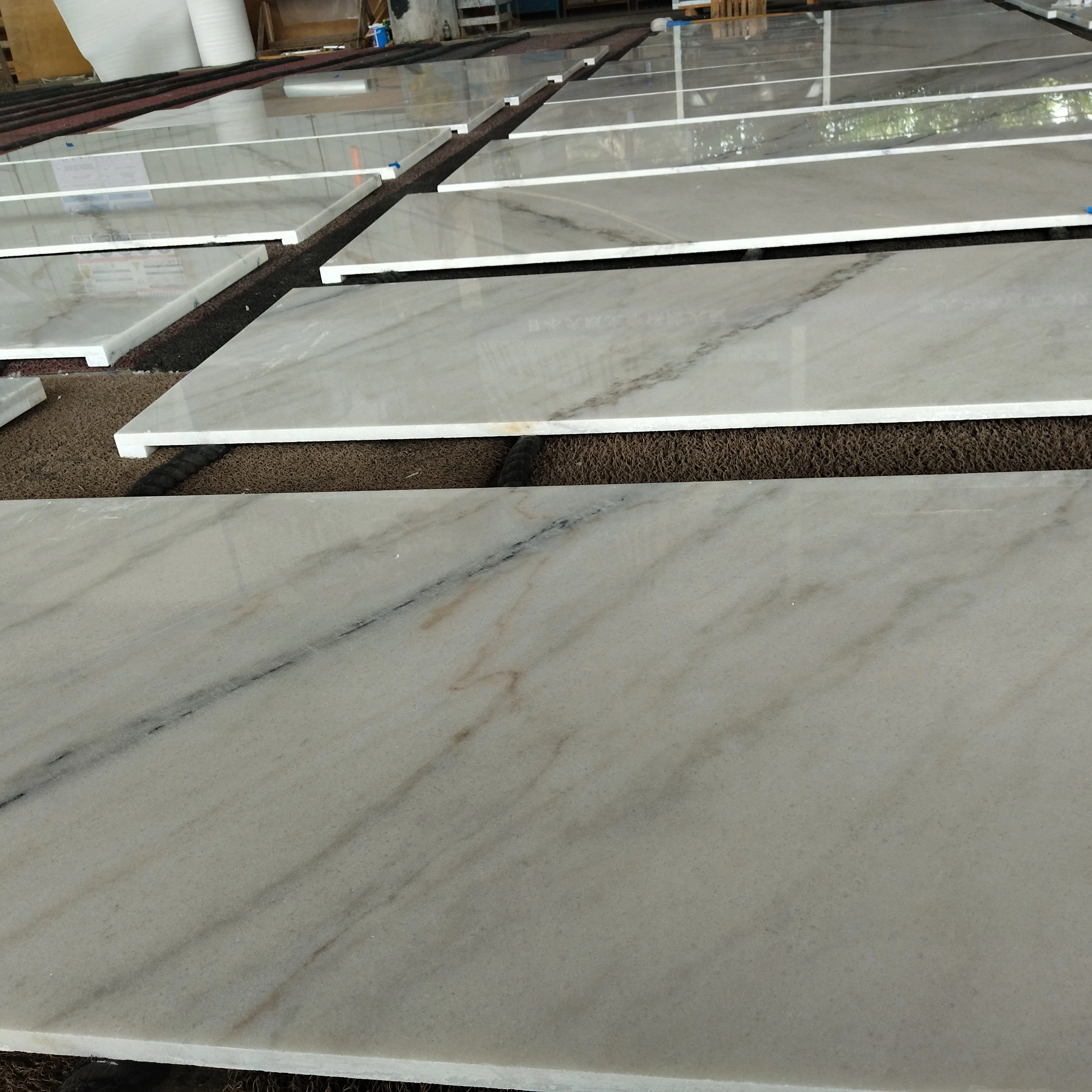 Factory Price Nature White Marble China Guangxi White Marble for Kitchen Countertop Coffee Table