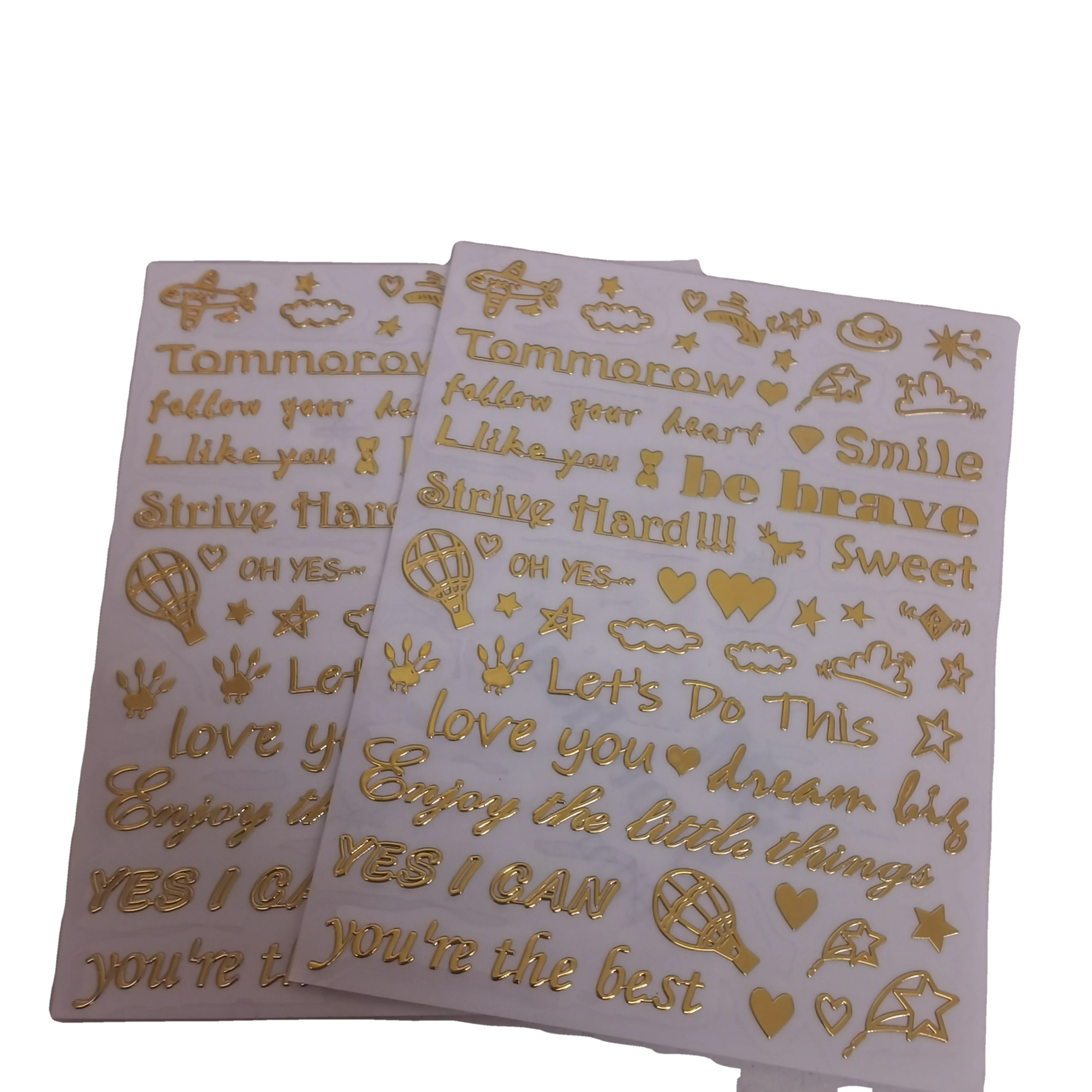 3D Logo Stickers Metallic Adhesive 3D Logo PAC Shampoo Lipstick Lotion Skin Care Industrial Use Durable Metal Label Laminate