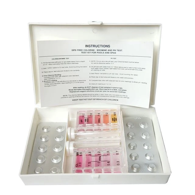 DPD NO.1 & Phenol Red Swimming Pool Test Kits Refill Tablets 2* 10 Pills Each