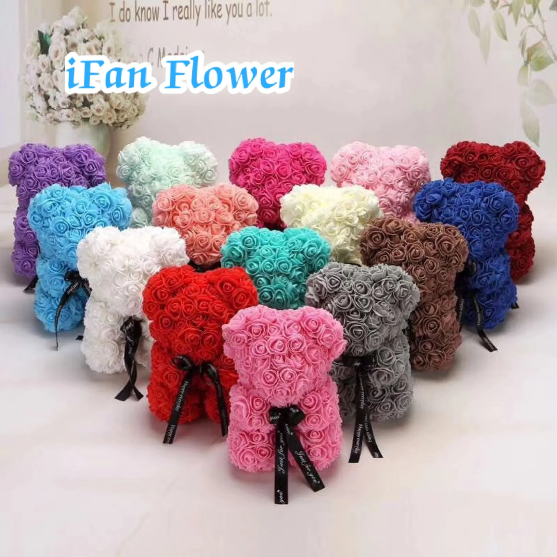 Особый подарок, сохраненная Роза в форме медведя, Вечные цветы, долговечный цветок розы на День святого Валентина