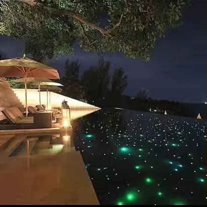 1.5mm pmma end glow fiber optics lighting starry sky effect