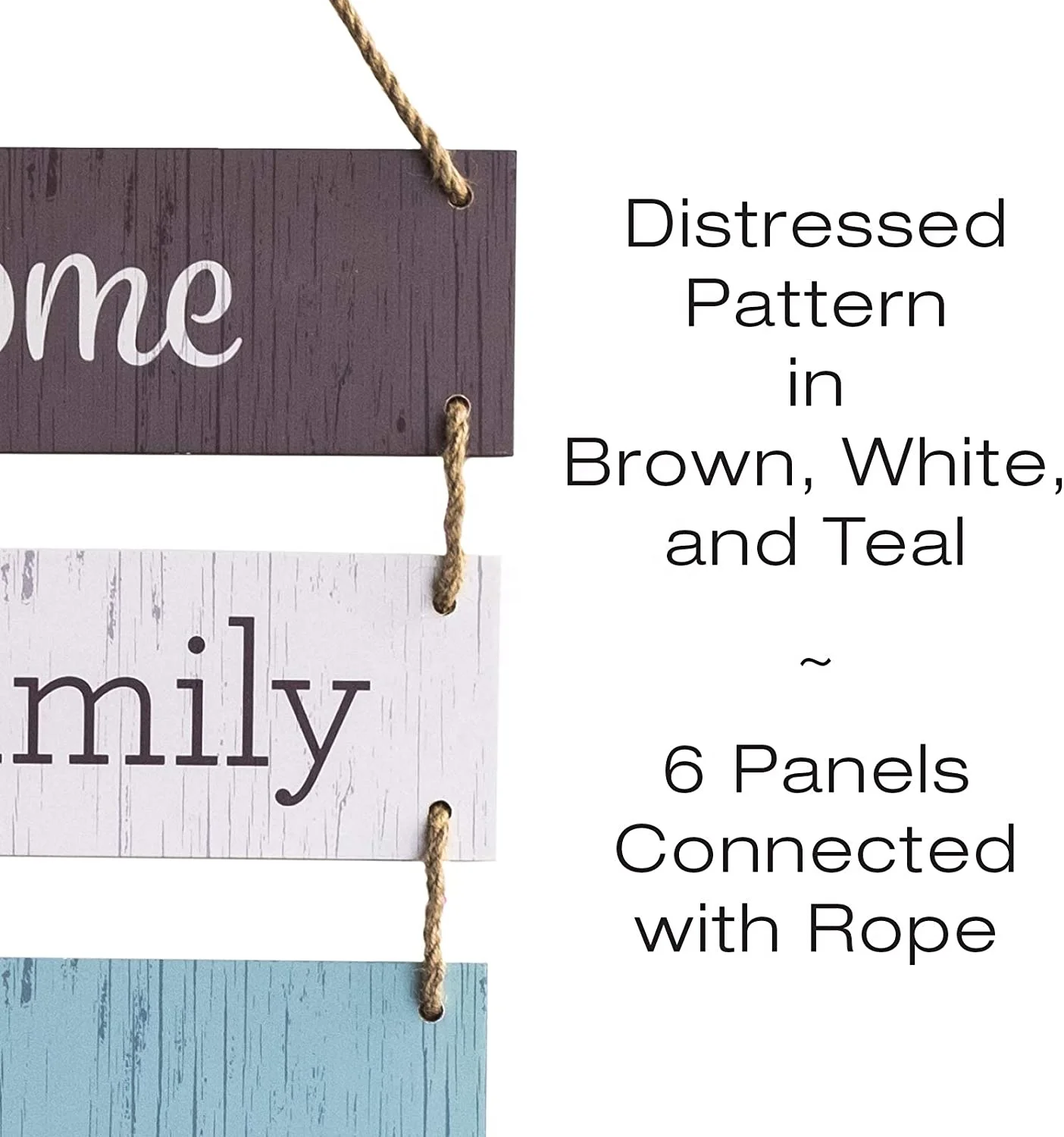 manufacturers custom High quality Large Hanging Wall Sign Rustic Wooden Decor Hanging Wood Wall Decoration