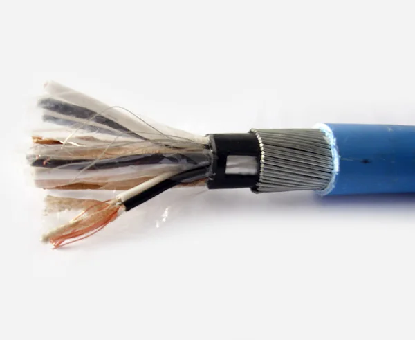 CU/XLPE/OSCR/PVC/SWA/PVC-FR 2pairs x 1.5 mm square instrumentation cable
