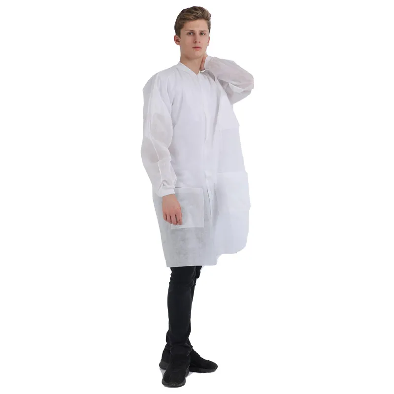 Cheap sell excellent biodegradable disposable SMS gown dental