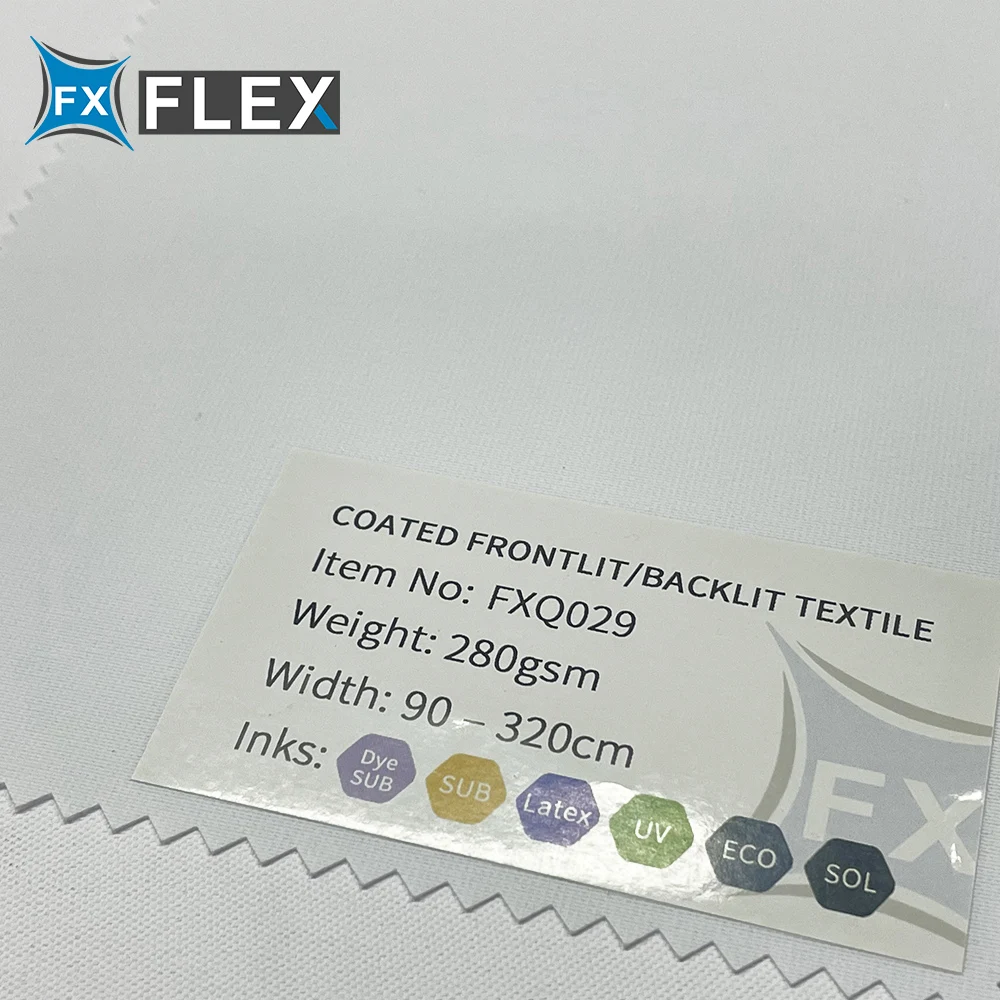 FLFX Canvas Fabric Rollo Sublimation Polyester Canvas Fabric for Sublimation Printing
