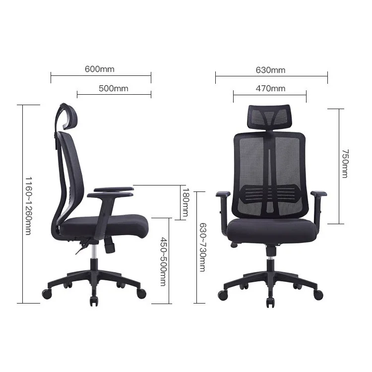 High quality wholesale computer mesh swivel chair comfortable revolving office work ceo executive ergonomic chair