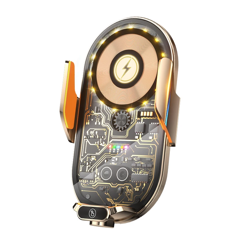 Smart Wireless Car Phone Stand Universal  Mobile Phone Holder for Cars 66w Fast Charging Wireless Fast Charging Phone Holder