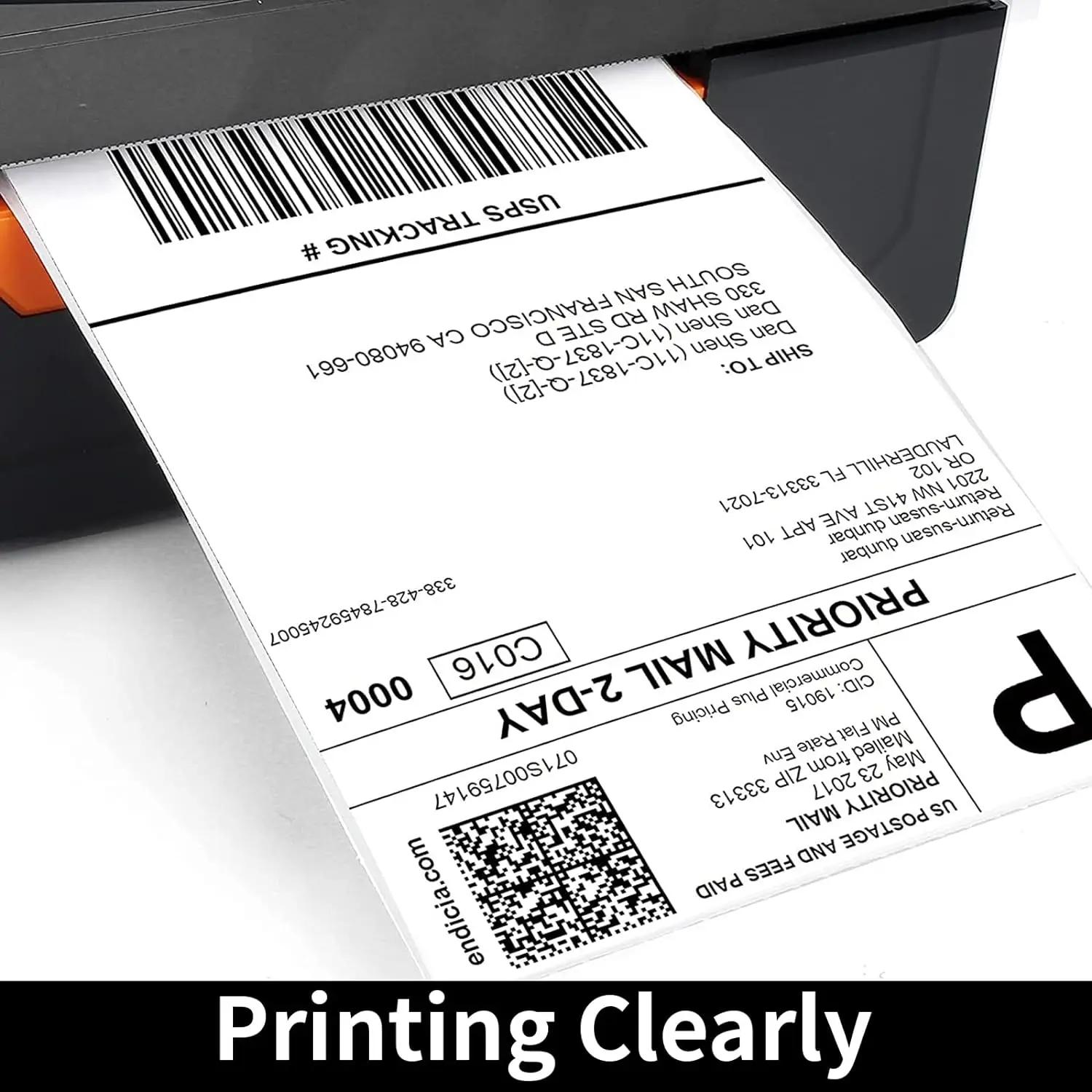Logistics Transportation Shipping Stickers Paper Wholesale Direct Thermal Label Rolls For Shipping