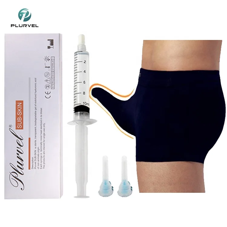 Plurvel пениса Филлер гиалуроновой кислоты 10cc
