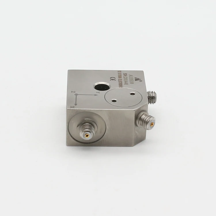 A13S10 10pC/g Charge Output General 3 Axis PE Accelerometer Vibration Acceleration Sensor
