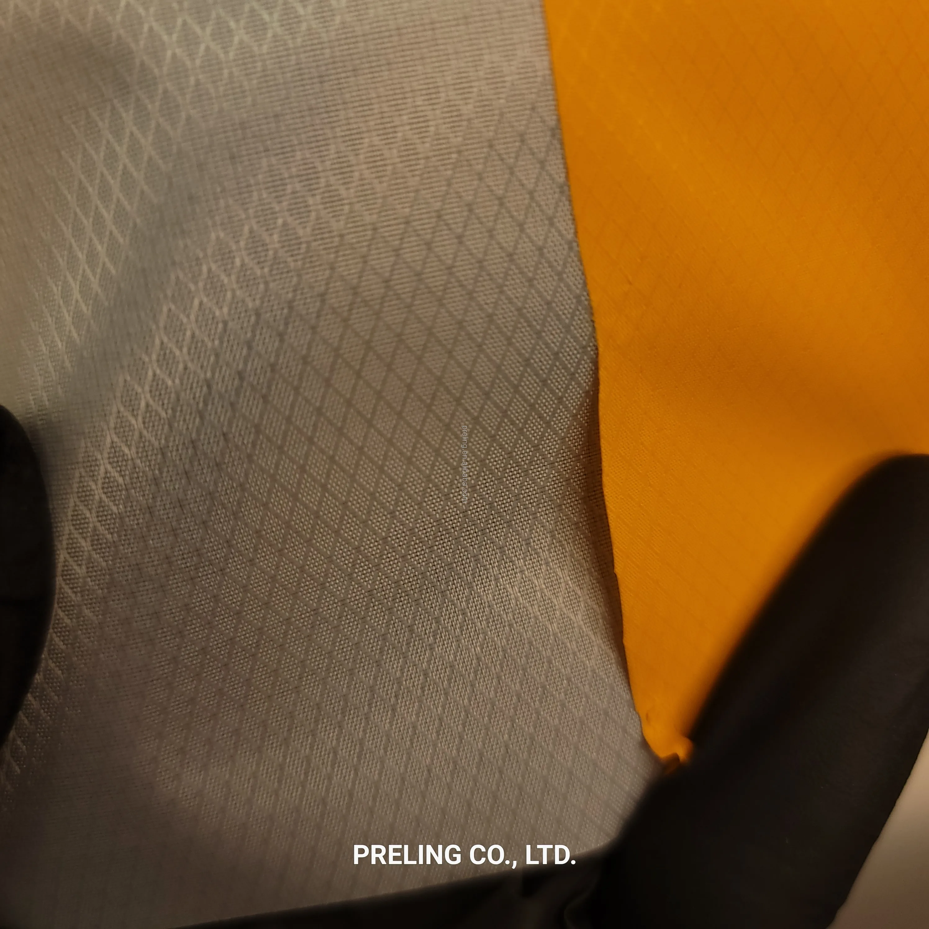 Nylon diamond ripstop TPU inflatable fabric fire retardant for air water bag cushion boat outdoor